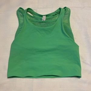 Lululemon Break Free Tank - Green - Size 4